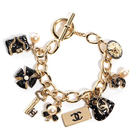 chanel bracelts|authentic chanel charm bracelets.